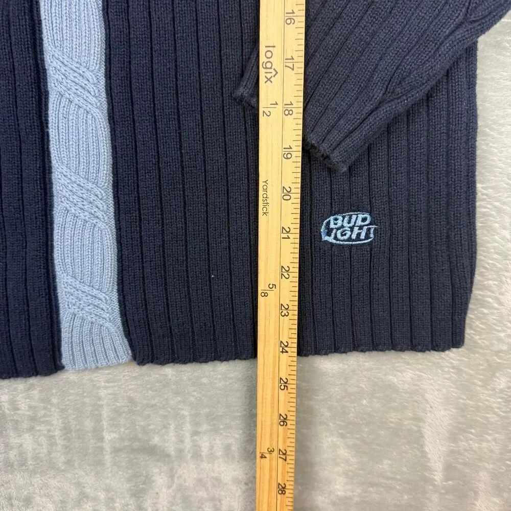 Unbranded Men's Navy and Black Jumper